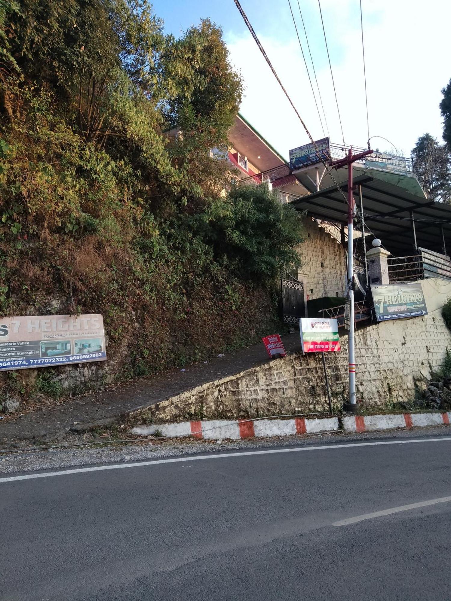 Hotel 7 Heights Mussoorie Bagian luar foto